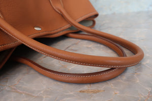 HERMES／エルメス ガーデンパーティPM ネゴンダ ゴールド □K刻印 トートバッグ 700030128