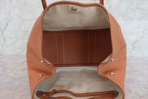 HERMES／エルメス ガーデンパーティPM ネゴンダ ゴールド □K刻印 トートバッグ 700030128