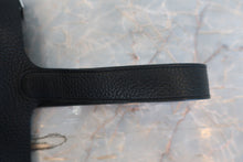 将图片加载到图库查看器，HERMES PICOTIN LOCK MM Clemence leather Black X刻印 Hand bag 800080206
