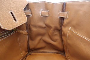 HERMES BIRKIN 35 Togo leather Gold □I刻印 Hand bag 600050222