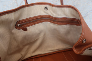 HERMES／エルメス ガーデンパーティPM ネゴンダ ゴールド □K刻印 トートバッグ 700030128