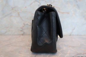 CHANEL/シャネル ミニマトラッセチェーンショルダーバッグ ラムスキン ブラック/ゴールド金具 ショルダーバッグ 700090095