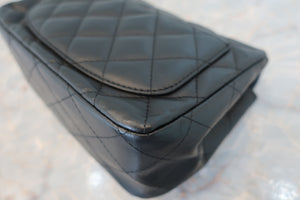 CHANEL/シャネル ミニマトラッセチェーンショルダーバッグ ラムスキン ブラック/ゴールド金具 ショルダーバッグ 700090095