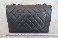 画像をギャラリービューアに読み込む, CHANEL/シャネル 中マトラッセシングルフラップチェーンショルダーバッグ キャビアスキン ブラック/シルバー金具 ショルダーバッグ 800060190
