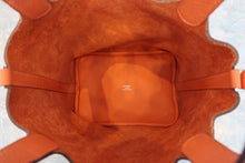 Load image into Gallery viewer, HERMES PICOTIN LOCK PM Clemence leather Feu □R Engraving Hand bag 800030177
