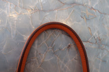 将图片加载到图库查看器，HERMES LINDY 30 Clemence leather Orange X刻印 Shoulder bag 800050097
