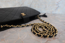 Load image into Gallery viewer, CHANEL Mini matelasse chain shoulder bag Lambskin Black/Gold hadware Shoulder bag 600090172
