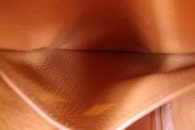 将图片加载到图库查看器，HERMES LINDY 30 Clemence leather Orange X刻印 Shoulder bag 800050097
