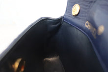 Load image into Gallery viewer, CHANEL Mini Matelasse chain shoulder bag Lambskin Navy/Gold hadware Shoulder bag 600040068
