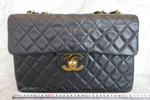 將圖片載入圖庫檢視器 CHANEL/シャネル デカマトラッセシングルフラップチェーンショルダーバッグ ラムスキン ブラック/ゴールド金具 ショルダーバッグ 700060185
