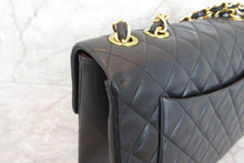 將圖片載入圖庫檢視器 CHANEL/シャネル デカマトラッセシングルフラップチェーンショルダーバッグ ラムスキン ブラック/ゴールド金具 ショルダーバッグ 700060185
