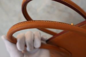 HERMES BIRKIN 35 Ardennes leather Natural sable □B刻印 Hand bag 600050106