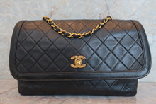 将图片加载到图库查看器，CHANEL/香奈儿 CF 链条包 羊皮 Black/Gold hadware(黒色/金色金属) 肩背包 600090169
