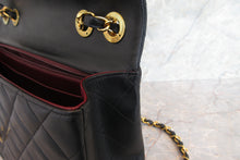 將圖片載入圖庫檢視器 CHANEL/シャネル デカマトラッセシングルフラップチェーンショルダーバッグ ラムスキン ブラック/ゴールド金具 ショルダーバッグ 700060185
