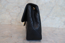 画像をギャラリービューアに読み込む, CHANEL/シャネル ミニマトラッセシングルフラップチェーンショルダーバッグ ラムスキン ブラック/ゴールド金具 ショルダーバッグ 800010019
