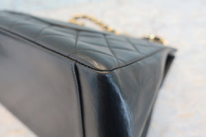 CHANEL/シャネル マトラッセチェーントートバッグ ラムスキン ブラック/ゴールド金具 トートバッグ 700070037
