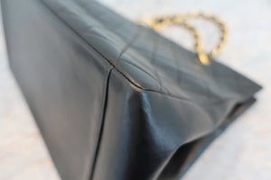 CHANEL/シャネル マトラッセチェーントートバッグ ラムスキン ブラック/ゴールド金具 トートバッグ 700070037