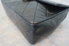 画像をギャラリービューアに読み込む, CHANEL/シャネル ミニマトラッセシングルフラップチェーンショルダーバッグ ラムスキン ブラック/ゴールド金具 ショルダーバッグ 800010019
