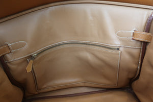 HERMES BIRKIN 35 Ardennes leather Natural sable □B Engraving Hand bag 600050106