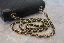 画像をギャラリービューアに読み込む, CHANEL/シャネル ミニマトラッセシングルフラップチェーンショルダーバッグ ラムスキン ブラック/ゴールド金具 ショルダーバッグ 800010019
