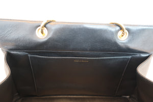 CHANEL/シャネル マトラッセチェーントートバッグ ラムスキン ブラック/ゴールド金具 トートバッグ 700070037