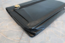 Load image into Gallery viewer, CHANEL CC mark chain wallet Caviar skin Black/Gold hadware Shoulder bag 700090052
