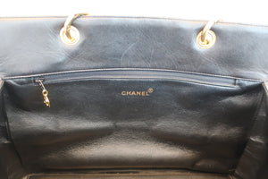 CHANEL/シャネル マトラッセチェーントートバッグ ラムスキン ブラック/ゴールド金具 トートバッグ 700070037