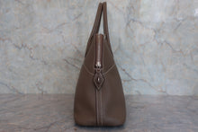 将图片加载到图库查看器，HERMES／BOLIDE 31 Clemence leather Etoupe gray □O刻印 Shoulder bag 800050095
