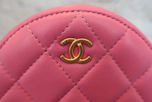 画像をギャラリービューアに読み込む, CHANEL/シャネル マトラッセラウンドチェーンショルダーバッグ ラムスキン ピンク/ゴールド金具 ショルダーバッグ 800020207
