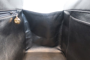 CHANEL/シャネル マトラッセチェーントートバッグ ラムスキン ブラック/ゴールド金具 トートバッグ 700070037