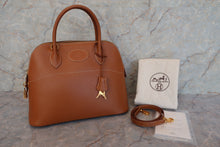 将图片加载到图库查看器，HERMES／BOLIDE 31  Graine Couchevel leather Gold □E刻印 Shoulder bag 600120157
