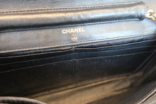 Load image into Gallery viewer, CHANEL CC mark chain wallet Caviar skin Black/Gold hadware Shoulder bag 700090052
