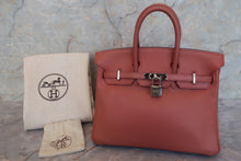 Load image into Gallery viewer, HERMES BIRKIN 25 Swift leather Rosy □L Engraving Hand bag 600080107
