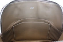 将图片加载到图库查看器，HERMES／BOLIDE 31 Clemence leather Etoupe gray □O刻印 Shoulder bag 800050095
