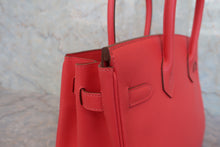 画像をギャラリービューアに読み込む, HERMES／エルメス バーキン30 ヴォーエプソン ブーゲンビリア □P刻印 ハンドバッグ 800060182
