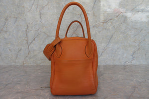 HERMES／エルメス リンディ30 トリヨンクレマンス オレンジ □N刻印 ショルダーバッグ 700030284