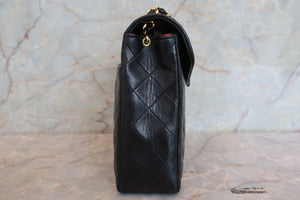 CHANEL/シャネル マトラッセチェーンショルダーバッグ ラムスキン ブラック/ゴールド金具 ショルダーバッグ 700090099