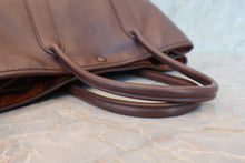 将图片加载到图库查看器，HERMES GARDEN TWILLY TPM Gulliver leather Havane □I刻印 Tote bag 700060079
