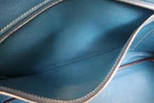 将图片加载到图库查看器，HERMES CANDY BIRKIN 35 Epsom leather Etain/Blue thalassa □O刻印 Hand bag 600050166
