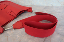 将图片加载到图库查看器，HERMES EVELYNE 2PM Epsom leather Rouge garance □I刻印 Shoulder bag 800050051

