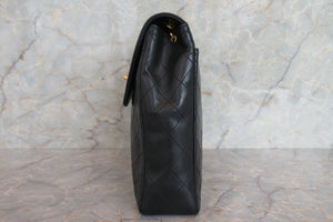CHANEL/シャネル マトラッセチェーンショルダーバッグ ラムスキン ブラック/ゴールド金具 ショルダーバッグ 700060146