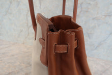 画像をギャラリービューアに読み込む, HERMES／エルメス バーキン35 バレニア/トワルアッシュ フィセル/パプリカ/フォーブ □R刻印 ハンドバッグ 800010006
