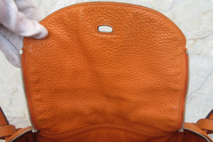 HERMES／エルメス リンディ30 トリヨンクレマンス オレンジ □N刻印 ショルダーバッグ 700030284