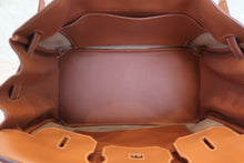 画像をギャラリービューアに読み込む, HERMES／エルメス バーキン35 バレニア/トワルアッシュ フィセル/パプリカ/フォーブ □R刻印 ハンドバッグ 800010006
