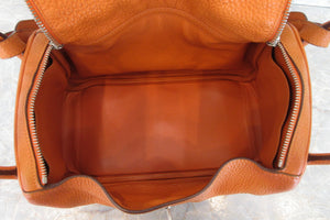 HERMES／エルメス リンディ30 トリヨンクレマンス オレンジ □N刻印 ショルダーバッグ 700030284