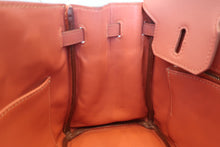 将图片加载到图库查看器，HERMES BIRKIN 25 Swift leather Rosy □L刻印 Hand bag 600080107
