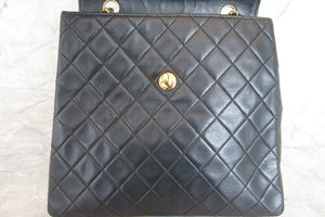 CHANEL/シャネル マトラッセチェーンショルダーバッグ ラムスキン ブラック/ゴールド金具 ショルダーバッグ 700060146