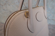 将图片加载到图库查看器，HERMES／BOLIDE 31 Clemence leather Craie A刻印 Shoulder bag 800030210

