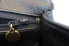 将图片加载到图库查看器，CHANEL/香奈儿 coco小姐 手提包 荔枝皮 Black/Gold hardware(黑色/金色金属) 手提包 800100014
