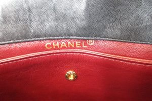 CHANEL/シャネル マトラッセチェーンショルダーバッグ ラムスキン ブラック/ゴールド金具 ショルダーバッグ 700060146